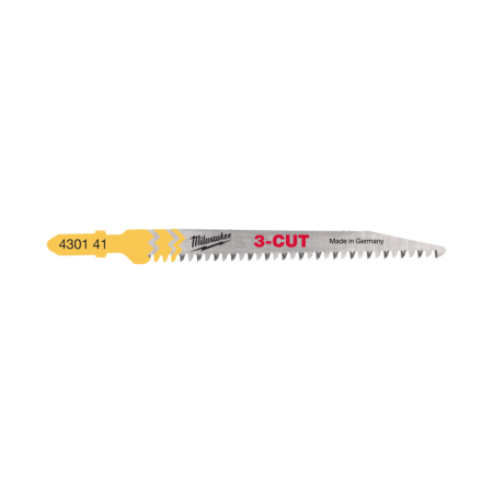 Lot de 5 lames de scie sauteuse bois et métal 91mm MILWAUKEE