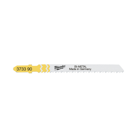 Lot de 5 lames de scie sauteuse bois et plastique 75mm MILWAUKEE