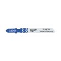 Lot de 5 lames de scie sauteuse bi métal 55mm MILWAUKEE