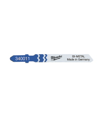 Lot de 5 lames de scie sauteuse bi métal 55mm MILWAUKEE