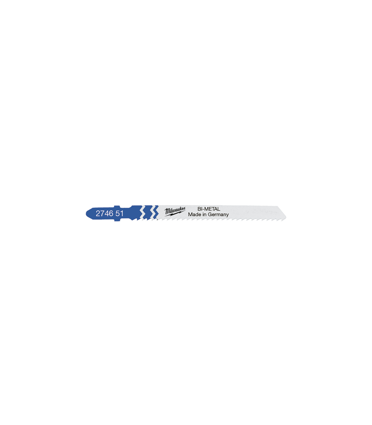 Lot de 5 lames de scie sauteuse bi métal 75mm MILWAUKEE