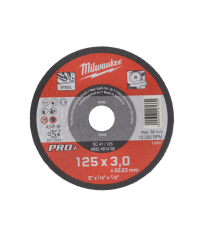 Disque à tronçonner métaux PRO+ Ø125 mm MILWAUKEE
