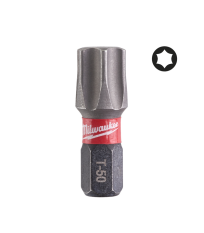Lot de 3 embouts TX50 Shockwave 25mm MILWAUKEE
