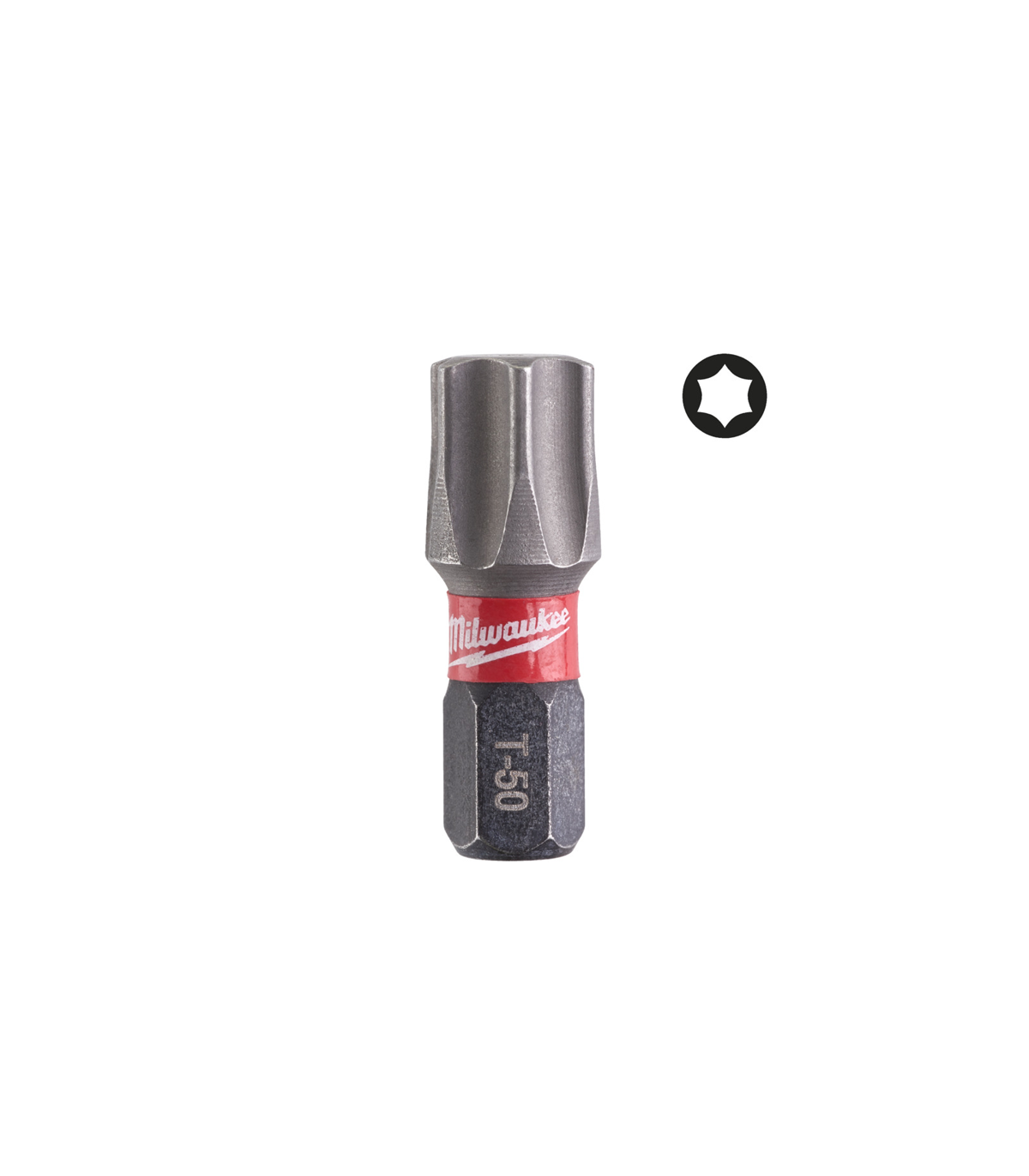 Lot de 3 embouts TX50 Shockwave 25mm MILWAUKEE