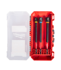 Set de 3 douilles magnétiques longues Ø8-13 mm Shockwave MILWAUKEE