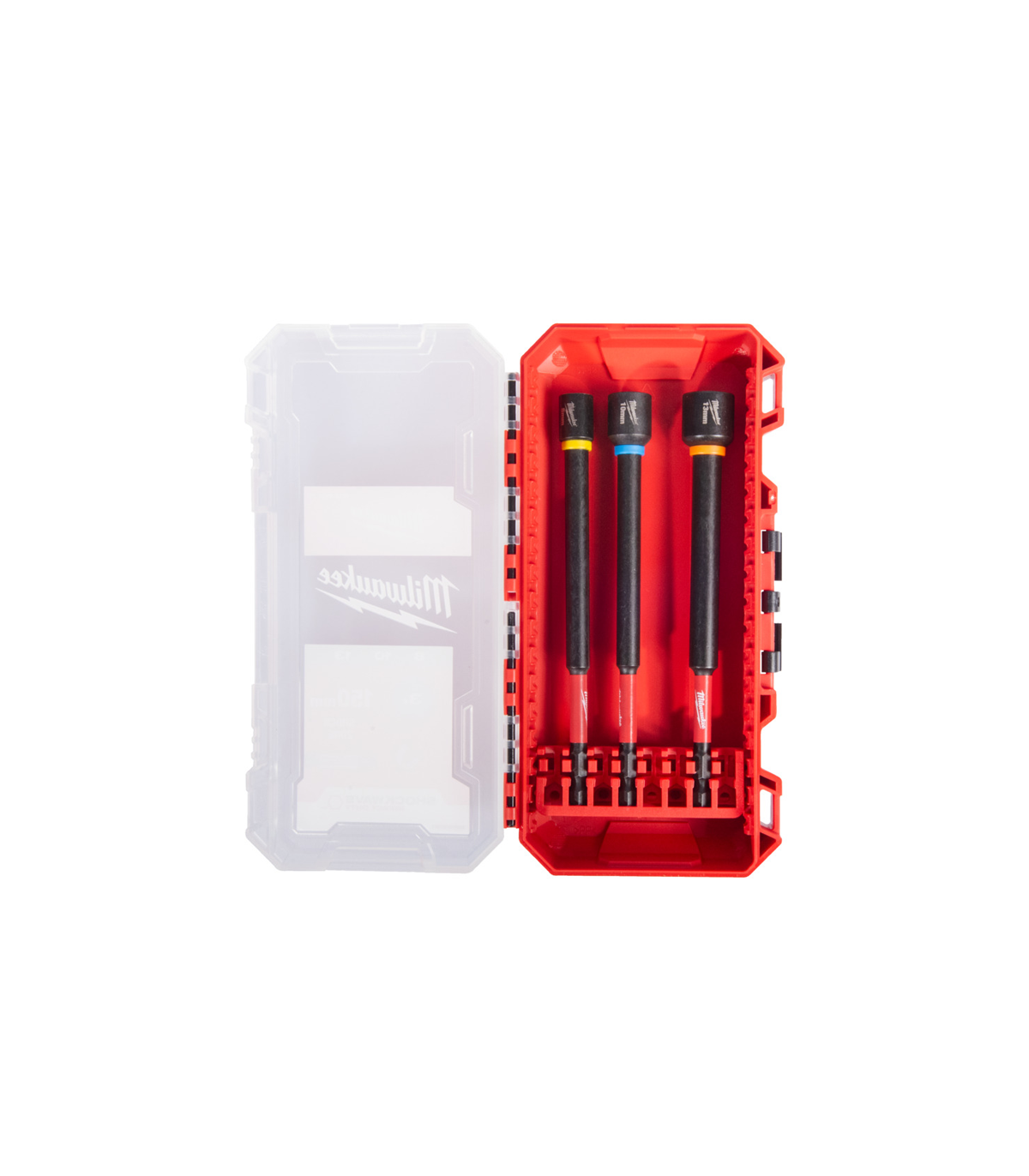 Set de 3 douilles magnétiques longues Ø8-13 mm Shockwave MILWAUKEE