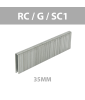 Boite de 3600 agrafes 18G/35 mm RC G MILWAUKEE