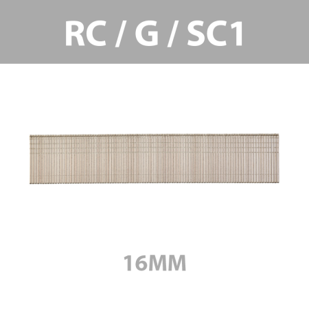 Boite de 10000 clous gauge Galva 18G/16mm RC G SC1 MILWAUKEE
