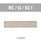 Boite de 10000 clous gauge Galva 18G/19mm RC G SC1 MILWAUKEE