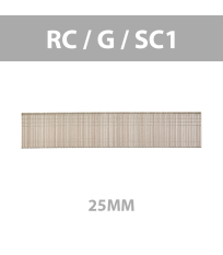 Boite de 5000 clous gauge Galva 18G/25mm RC G SC1 MILWAUKEE