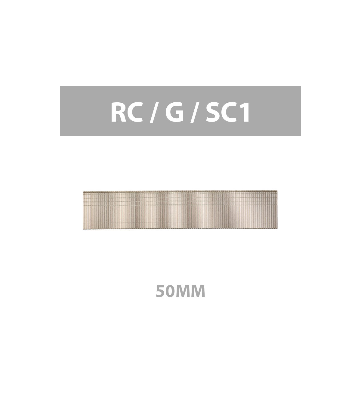 Boite de 5000 clous gauge Galva 18G/50mm RC G SC1 MILWAUKEE