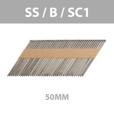 Boite de 2200 clous 34° 50mm SS B SC1 MILWAUKEE