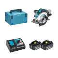 2 batteries BL1860B 18V 6Ah + 1 chargeur rapide DC18RC