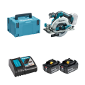 2 batteries BL1860B 18V 6 Ah + 1 chargeur rapide DC18RC