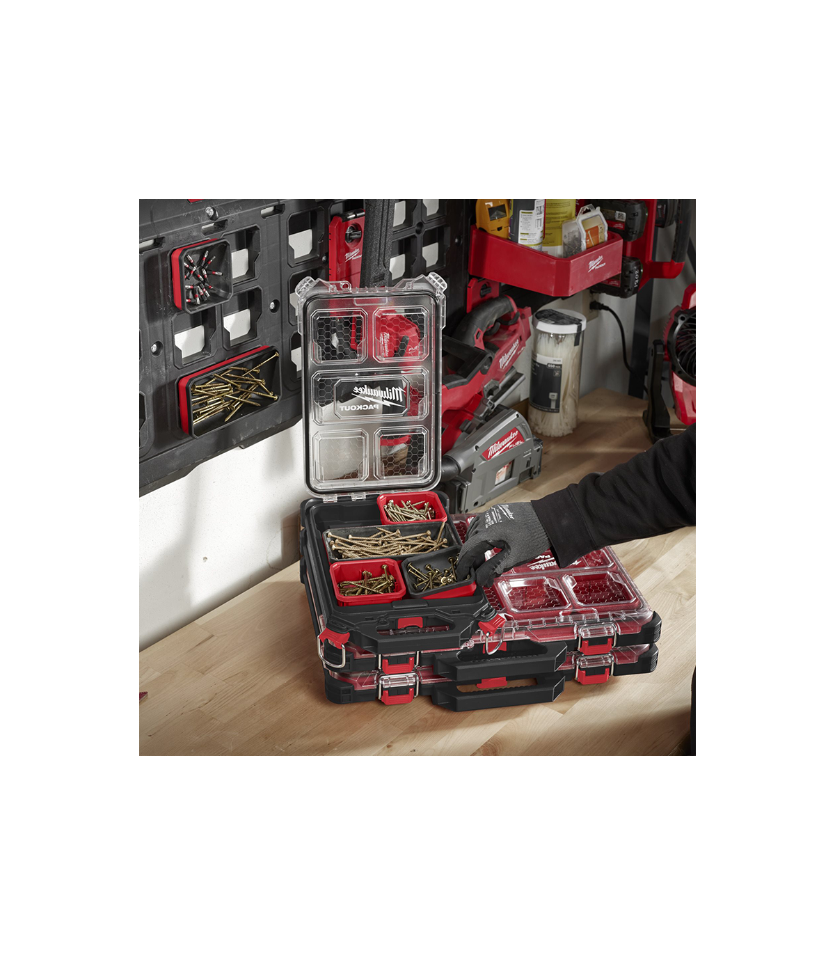 Bac magnétique Packout 10x10 cm MILWAUKEE