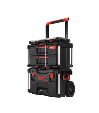 Set de 3 Packout Trolley + Coffret tiroir + Organiseur MILWAUKEE