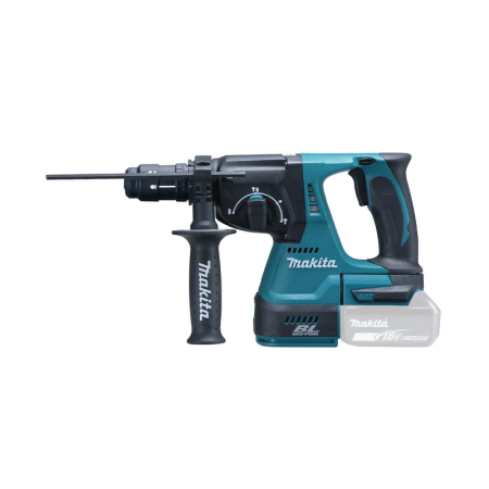 Perforateur burineur SDS-Plus 18V DHR243ZJ + 2 batteries BL1860B 18V 6 Ah + chargeur rapide DC18RC MAKITA