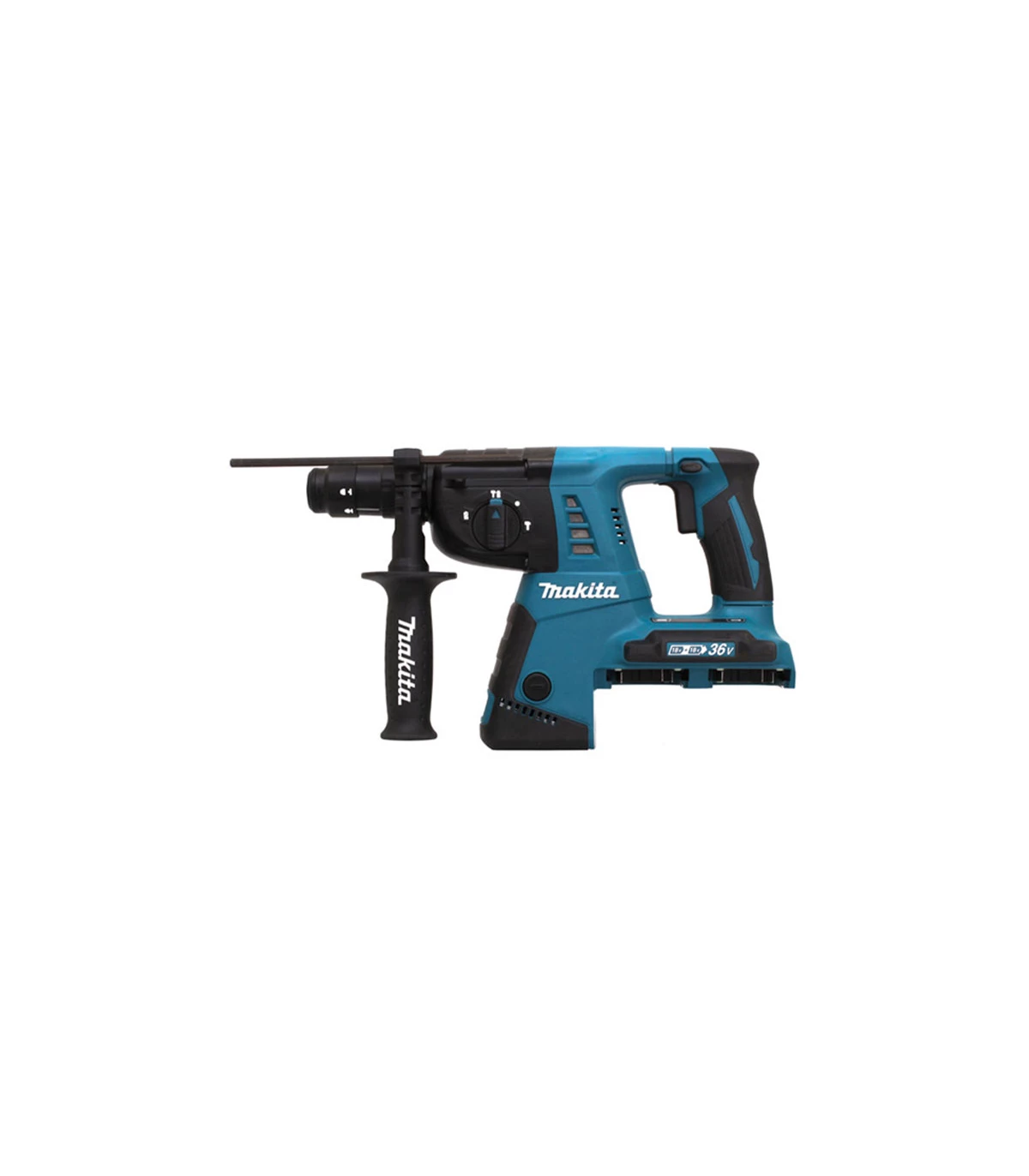 Perforateur burineur SDS-Plus 2x18V DHR264ZJ + 2 batteries BL1860B 18V 6 Ah + chargeur rapide DC18RC MAKITA