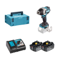 2 batteries BL1860B 18V 6 Ah + chargeur rapide DC18RC
