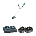 2 batteries BL1860B 18V 6 Ah + chargeur double DC18RD