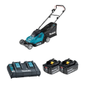 2 batteries BL1860B 18V 6 Ah + chargeur double DC18RD