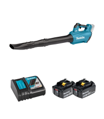Souffleur 18V DUB184Z + 2 batteries BL1860B 18V 6 Ah + chargeur rapide DC18RC MAKITA