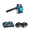 2 batteries BL1860B 18V 6 Ah + chargeur double DC18RD