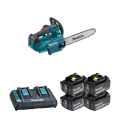 4 batteries BL1860B 18V 6 Ah + chargeur double DC18RD