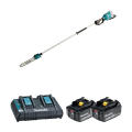 2 batteries BL1860B 18V 6 Ah + chargeur double DC18RD