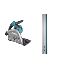 Scie plongeante 40V Ø165 mm SP001GZ01 + Rail de guidage 1400 mm MAKITA