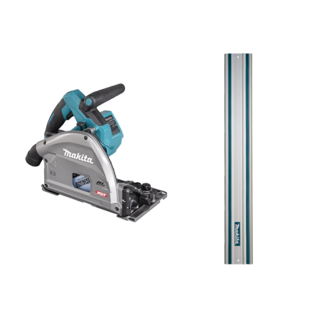 Scie plongeante 40V Ø165 mm SP001GZ01 + Rail de guidage 1400 mm MAKITA