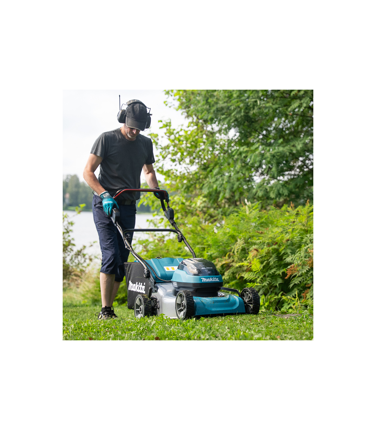 Tondeuse 2x18V 46cm DLM466Z MAKITA