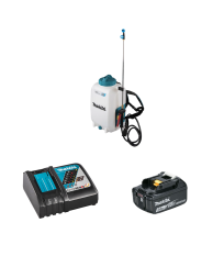 Pulvérisateur 18V DUS158Z 15L + 1 batterie BL1830B 18V 3 Ah + chargeur rapide DC18RC MAKITA