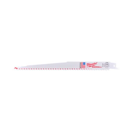 Lot de 5 lames de scie sabre de démolition Bois 230mm 5 TPI MILWAUKEE