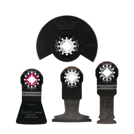 Lot de 4 lames STARLOCK parquet MAKITA