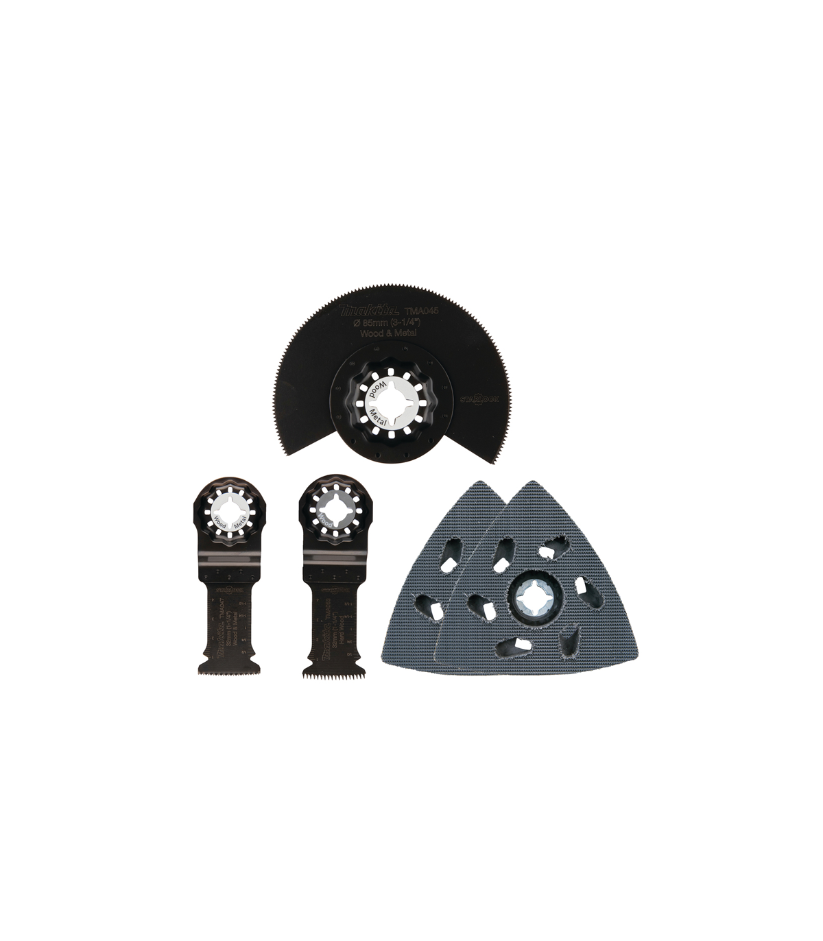 Lot de 5 lames STARLOCK bois MAKITA