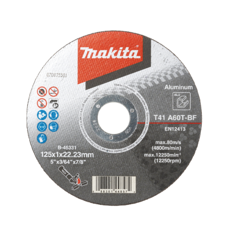 Disque à tronçonner aluminium Ø125 mm MAKITA