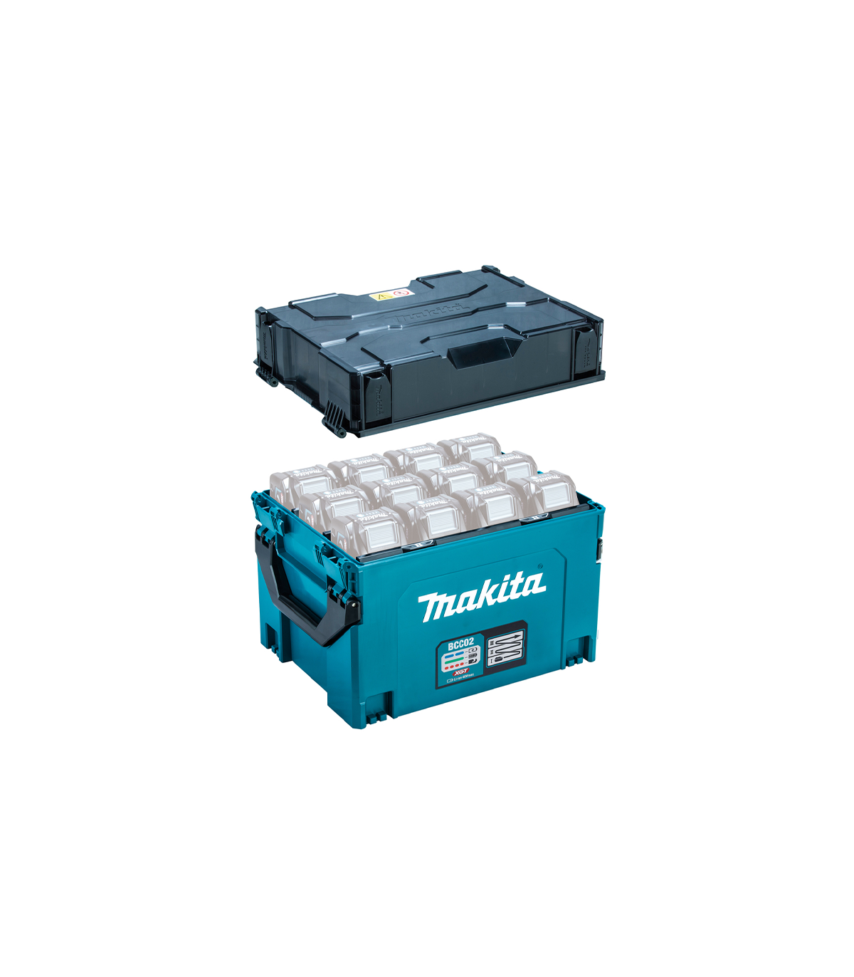 Coffret chargeur XGT 40V 12 ports BCC02 MAKITA