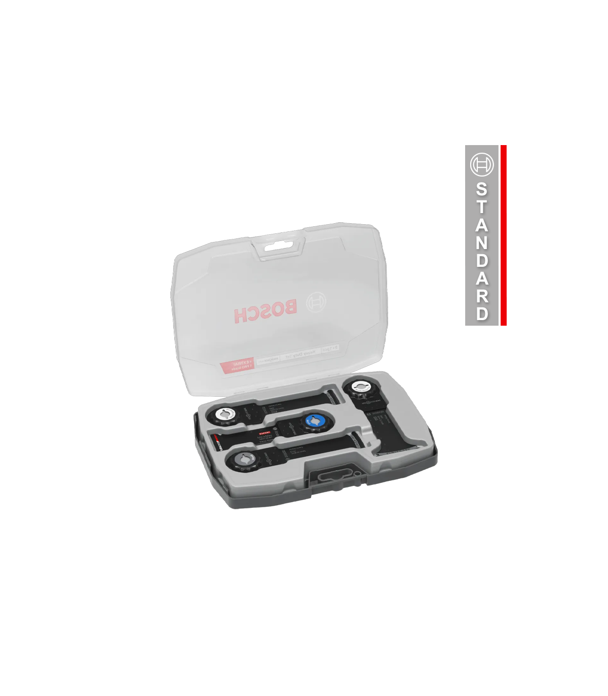 Coffret de 4 pièces Starlock Heavy Duty bois et métal BOSCH