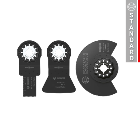 Coffret de 3 lames Starlock carrelage BOSCH