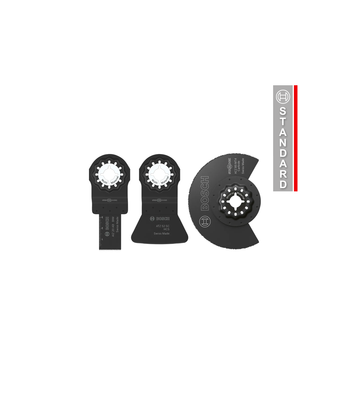 Coffret de 3 lames Starlock carrelage BOSCH
