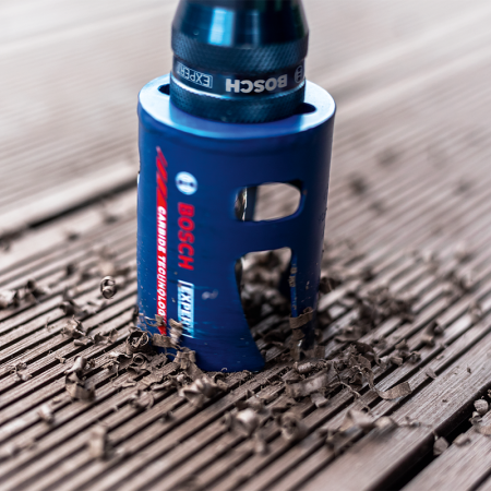 Coffret de 11 scies trépans matériel de construction EXPERT BOSCH