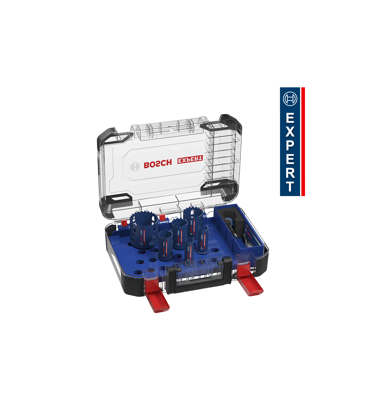Coffret de 6 scies trépans Expert tough Material Ø22-56 mm BOSCH
