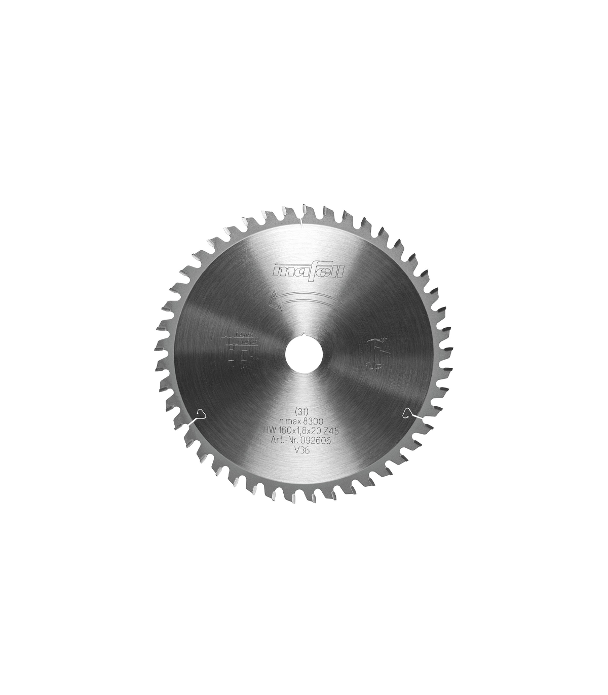 Lame de scie carbure KSB-L160 160 x 1,8 x 20mm 46 dents MAFELL