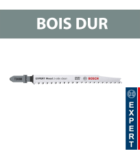 Lot de 3 lames de scie sauteuse 117 mm T 308 B HCS Bois dur BOSCH