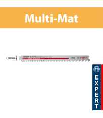 Lot de 3 lames de scie sauteuse 132 mm T 367 XHM Multi matériaux BOSCH