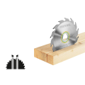 Lame de scie circulaire HW Ø160x2,2x20 mm PW12 FESTOOL
