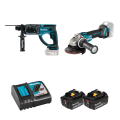 Pack 2 machines 18V (DGA504Z+ DHR202Z) MAKITA