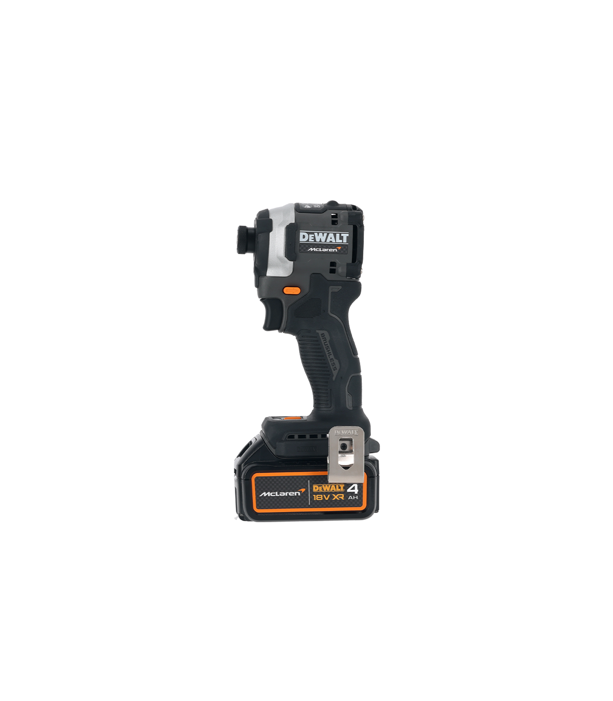 Visseuse à chocs DCF85MM2T-QW Édition Limitée McLaren + 2 batteries 18V 4 Ah + 1 Chargeur DCB1104-QW DEWALT