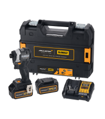 Visseuse à chocs DCF85MM2T-QW Édition Limitée McLaren + 2 batteries 18V 4 Ah + 1 Chargeur DCB1104-QW DEWALT